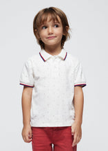 Load image into Gallery viewer, NEW SS24 Mayoral Boys Polo Top Shorts Set White/Red 46/57 3109/202