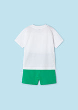 Load image into Gallery viewer, NEW SS24 Mayoral Boys Shorts Set Green/80 3602