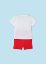 Load image into Gallery viewer, NEW SS24 Mayoral Boys Shorts Set Red/86 3603