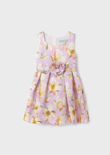 Load image into Gallery viewer, NEW SS24 Abel and Lula Girls Mikado Dress Mauve 5054