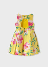 Load image into Gallery viewer, NEW SS24 Abel and Lula Girls Mikado Dress Yellow 5057