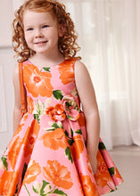 Load image into Gallery viewer, NEW SS24 Abel and Lula Girls Dress Fuchsia Pink 5060