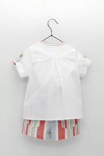 Load image into Gallery viewer, NEW SS24 Foque Boys Striped Shorts Set 2414932