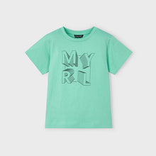 Load image into Gallery viewer, PRE ORDER - NEW SS25 Mayoral Boys T Shirt 170 Aqua/22