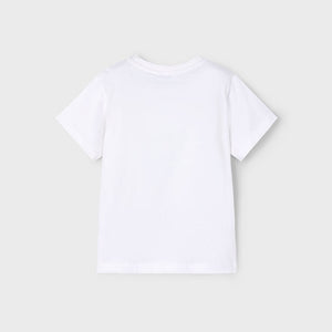 PRE ORDER - NEW SS25 Mayoral Boys T Shirt 170 White/28