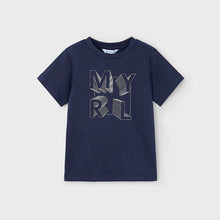 Load image into Gallery viewer, PRE ORDER - NEW SS25 Mayoral Boys T Shirt 170 Navy/30