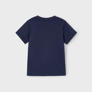 PRE ORDER - NEW SS25 Mayoral Boys T Shirt 170 Navy/30