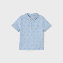 Load image into Gallery viewer, PRE ORDER - NEW SS25 Mayoral Boys Polo Top 1109 Sky/66