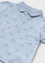 Load image into Gallery viewer, PRE ORDER - NEW SS25 Mayoral Boys Polo Top 1109 Sky/66