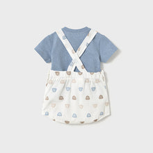 Load image into Gallery viewer, PRE ORDER - NEW SS25 Mayoral Baby Boys Dungaree Outfit 1608 Riveria/58