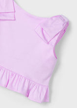 Load image into Gallery viewer, PRE ORDER - NEW SS25 Mayoral Girls Shorts Set 3023/3905 Mauve 51/20