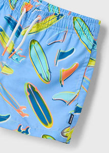 PRE ORDER - NEW SS25 Mayoral Boys Swim Shorts 3612 Sky/78