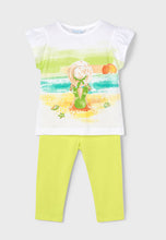 Load image into Gallery viewer, NEW SS25 Mayoral Girls Leggings Set 3711 Citrus/75