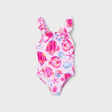 Load image into Gallery viewer, NEW SS25 Mayoral Girls Swimsuit 3719 Magenta/85