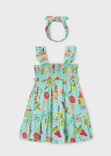 Load image into Gallery viewer, PRE ORDER - NEW SS25 Mayoral Girls Sun Dress 3939 Aqua/44