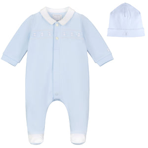 NEW SS25 Emile et Rose Fisher Babygrow and Hat 2573