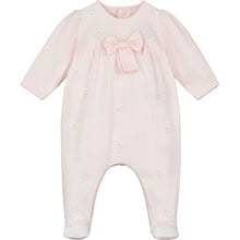 Load image into Gallery viewer, NEW AW24 Emile et Rose Flavia Bow Babygrow with Headband 2580