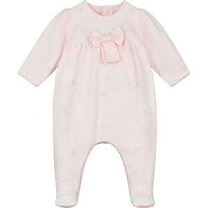 NEW AW24 Emile et Rose Flavia Bow Babygrow with Headband 2580