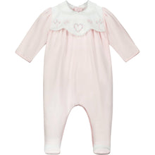 Load image into Gallery viewer, NEW SS24 Emile et Rose Pink Babygrow with Hat Fern 2581