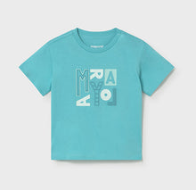 Load image into Gallery viewer, NEW SS26 Mayoral Boys T-shirt 106 Turquoise/10