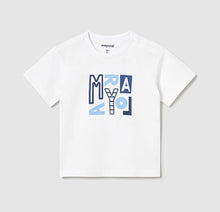 Load image into Gallery viewer, NEW SS26 Mayoral Boys T-shirt 106 White/11
