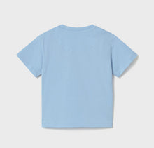 Load image into Gallery viewer, NEW SS26 Mayoral Boys T-shirt 106 Sky Blue/12