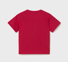 Load image into Gallery viewer, NEW SS26 Mayoral Boys T-shirt 106 Tomato/13
