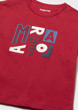 Load image into Gallery viewer, NEW SS26 Mayoral Boys T-shirt 106 Tomato/13