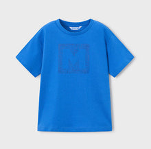 Load image into Gallery viewer, NEW SS26 Mayoral Boys T-shirt 170 Blue/22