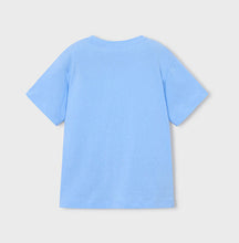 Load image into Gallery viewer, NEW SS26 Mayoral Boys T-shirt 170 Sky Blue/25