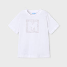Load image into Gallery viewer, NEW SS26 Mayoral Boys T-shirt 170 White/28