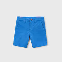 Load image into Gallery viewer, NEW SS26 Mayoral Boys Chino Shorts 202 Blue/34
