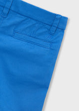 Load image into Gallery viewer, NEW SS26 Mayoral Boys Chino Shorts 202 Blue/34