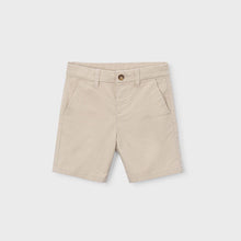 Load image into Gallery viewer, NEW SS26 Mayoral Boys Chino Shorts 202 Cashew/35