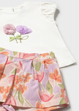 Load image into Gallery viewer, NEW SS26 Mayoral Girls Shorts Set 1213 Blossom/77