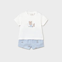 Load image into Gallery viewer, PRE ORDER - NEW SS26 Mayoral Baby Boys Shorts Set 1275 Sky Blue/37