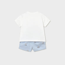 Load image into Gallery viewer, PRE ORDER - NEW SS26 Mayoral Baby Boys Shorts Set 1275 Sky Blue/37