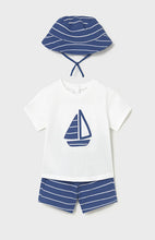 Load image into Gallery viewer, NEW SS26 Mayoral Boys Shorts Set With Sun Hat 1666 Capri/35