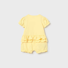 Load image into Gallery viewer, NEW SS26 Mayoral Baby Girls Romper 1705 YELLOW
