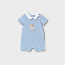 Load image into Gallery viewer, PRE ORDER - NEW SS26 Mayoral Baby Boys Twin Pack of Rompers 1715 Sky Blue/93