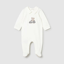 Load image into Gallery viewer, PRE ORDER - NEW SS26 Mayoral Boys Twin Pack of Babygrows 1716 Sky Natural/92