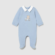 Load image into Gallery viewer, PRE ORDER - NEW SS26 Mayoral Boys Twin Pack of Babygrows 1716 Sky Blue/93