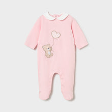 Load image into Gallery viewer, NEW SS26 Mayoral Girls Babygrow 1743 Rose/96