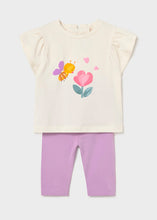 Load image into Gallery viewer, NEW SS26 Mayoral Girls Leggings Set 1751 Lilac/93