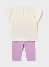 Load image into Gallery viewer, NEW SS26 Mayoral Girls Leggings Set 1751 Lilac/93