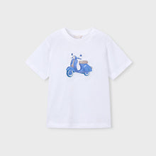 Load image into Gallery viewer, NEW SS26 Mayoral Boys T-shirt 3059 White/27