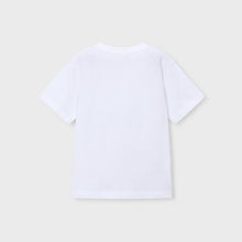 Load image into Gallery viewer, NEW SS26 Mayoral Boys T-shirt 3059 White/27