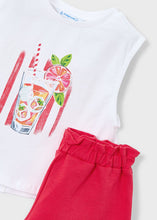 Load image into Gallery viewer, NEW SS26 Mayoral Girls Shorts Set 3228 Pink/69