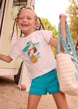 Load image into Gallery viewer, NEW SS26 Mayoral Girls Shorts Set 3231 Turquoise/74