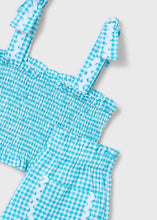 Load image into Gallery viewer, NEW SS26 Mayoral Girls Shorts Set 3232 Turquoise/80
